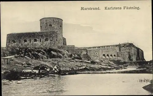 Ak Marstrand Schweden, Karlstens Fästning