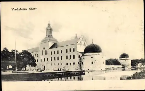 Ak Vadstena Schweden, Slott, Schloss