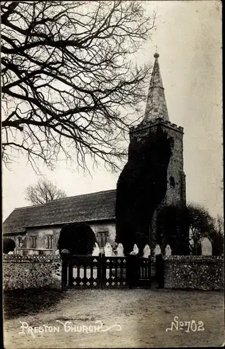 Foto Ak Preston North West England, Church