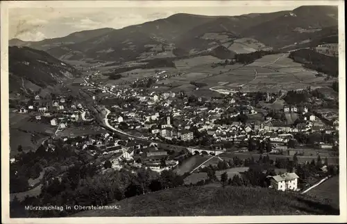 Ak Mürzzuschlag Steiermark, Gesamtansicht