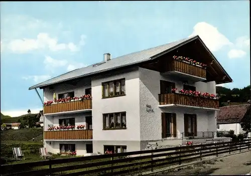 Ak Au Fischen im Allgäu Schwaben, Pension Illertal