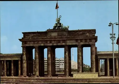 Ak Berlin Mitte, Brandenburger Tor