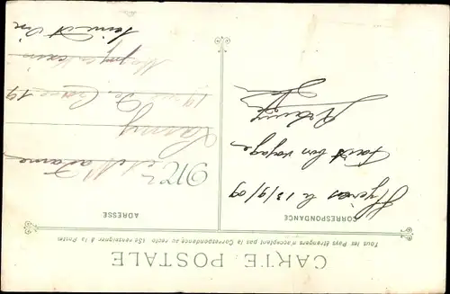 Ak Hyères les Palmiers Var, Rue de la Croix