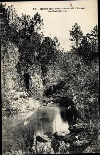 Ak Saint Raphael Var, Foret de l'Esterel, le Malinfernet