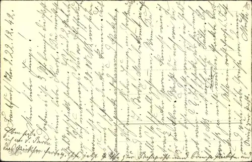 Ak Glückwunsch Neujahr, Winterlandschaft mit Schlittengespann