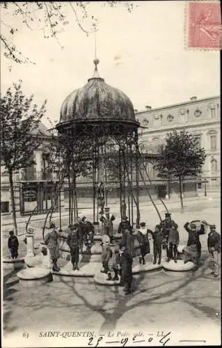 Ak Saint Quentin Aisne, Le Puits Sale