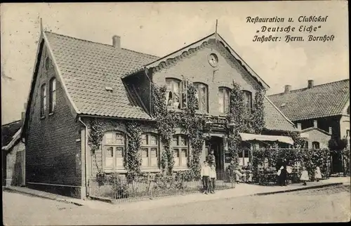 Ak Itzehoe in Holstein, Restauration Deutsche Eiche