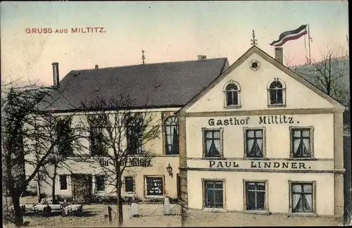 Ak Miltitz Leipzig in Sachsen, Gasthof