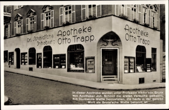 Ak Tübingen am Neckar, Dr. Schmid'sche Apotheke, Neue