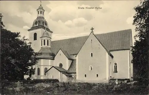 Ak Linköping Schweden, Kloster Vreta, Klosterkirche
