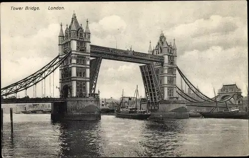 Ak London City, Tower Bridge
