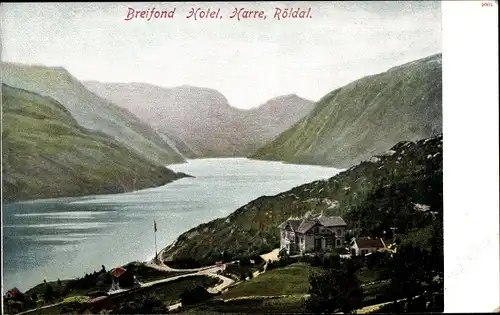 Ak Røldal Röldal Norwegen, Breifond Hotel, Harre