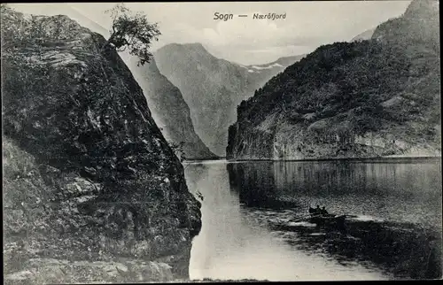 Ak Sogn Norwegen, Nærøyfjord, Naeröfjord