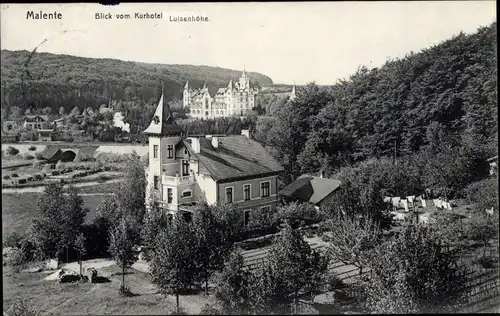Ak Malente in Ostholstein, Blick vom Kurhotel, Luisenhöhe