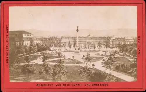 Foto Stuttgart am Neckar, Schlossplatz