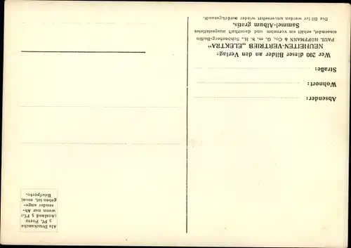 Riesen Ak USA, Sturmverheerung in Nordamerika durch Tornado, Wirbelsturm