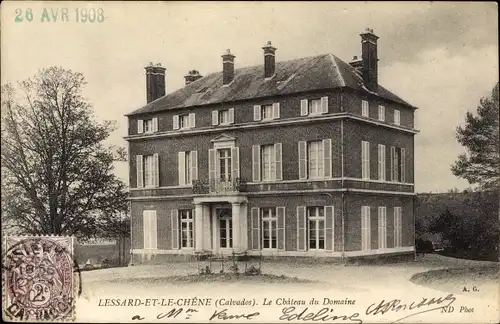 Ak Lessard et le Chêne Calvados, Le Chateau du Domaine