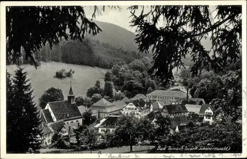 Ak Bad Teinach Zavelstein württem. Schwarzwald, Teilansicht des Ortes