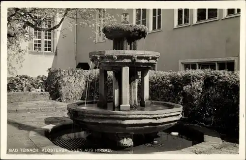 Ak Bad Teinach Zavelstein im Schwarzwald, Klosterbrunnen aus Hirsau