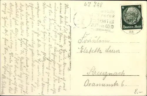 Ak Krefeld am Niederrhein, Webeschule