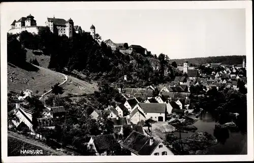 Ak Harburg an der Wörnitz Schwaben, Gesamtansicht