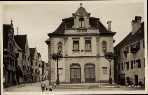 Ak Memmingen in Schwaben, Theater