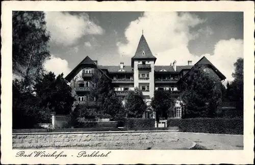 Ak Bad Wörishofen im Unterallgäu, Parkhotel