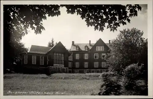 Ak Schleusingen in Thüringen, Berghotel Stutenhaus