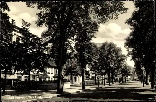 Ak Ilmenau in Thüringen, Lindenstraße