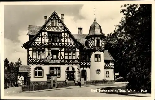 Ak Bad Liebenstein im Thüringer Wald,Post