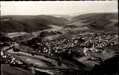Ak Bad Münster am Stein Ebernburg, Burg Ebernburg, Panorama