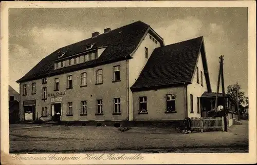 Ak Straupitz in Brandenburg, Hotel Reichsadler