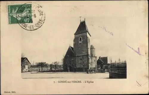 Ak Condé sur Vesgre Yvelines, L'Eglise