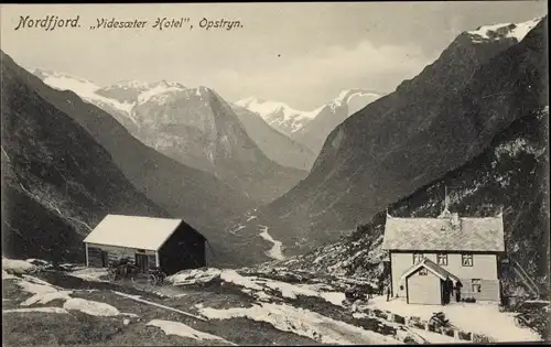 Ak Opstryn Norwegen, Nordfjord, Videsoeter Hotel