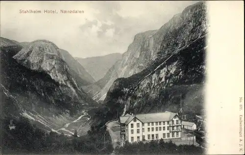 Ak Naerodalen Norwegen, Stahlheim Hotel