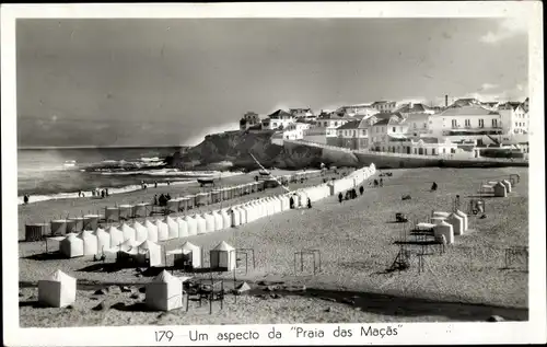 Ak Sintra Cintra Portugal, Un aspecto do Praia das Macas