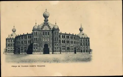 Ak Lisboa Lissabon Portugal, Campo Pequeno, Praca de Touros
