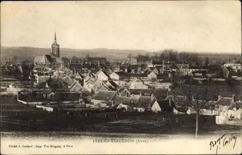 Ak Fere en Tardenois Aisne, Vue Generale