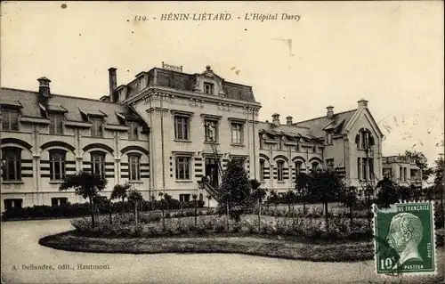 Ak Hénin Liétard Hénin Beaumont Pas de Calais, L'Hopital Darcy