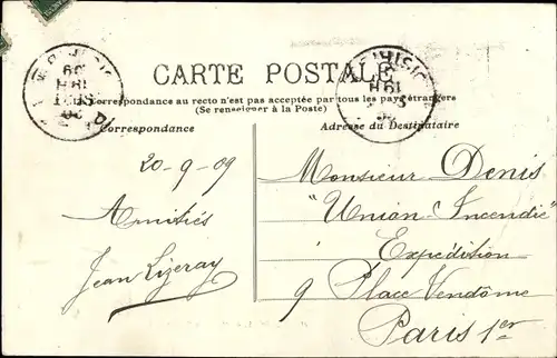 Ak Villecerf Seine et Marne, La Canarderie