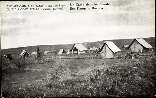 Ak Ruanda, Un Camp, Occupation Belge