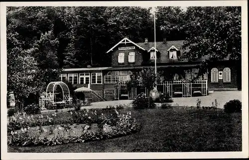 Ak Bistensee in Schleswig Holstein, Gasthaus Baumgarten