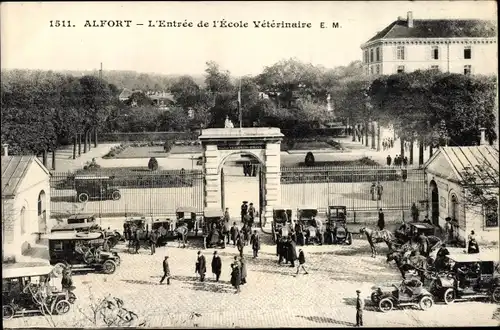 Ak Alfort Val de Marne, L'Entree de l'École Vétérinaire