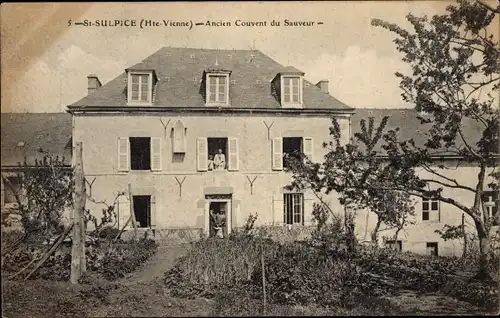 Ak Saint Sulpice Haute Vienne, Ancien Couvent du Sauveur