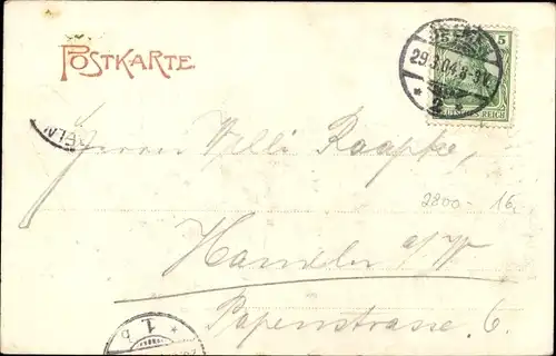 Ak Hansestadt Bremen, Doventhorscontrescarpe