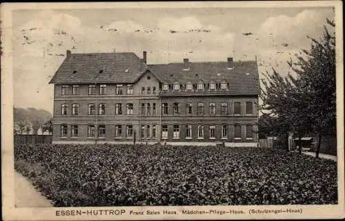 Ak Huttrop Essen Ruhrgebiet, Franz Sales Haus, Mädchen Pflegehaus, Schutzengel Haus