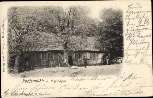 Ak Rolfshagen Auetal Kreis Schaumburg, Kupfermühle