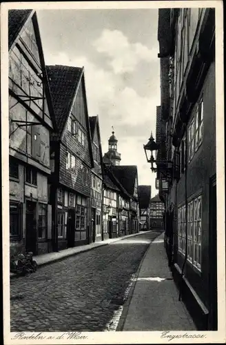 Ak Rinteln an der Weser, Engestraße