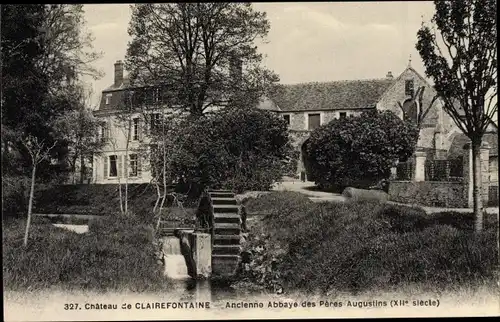 Ak Clairefontaine Yvelines, Chateau, Ancienne Abbaye des Peres Augustins