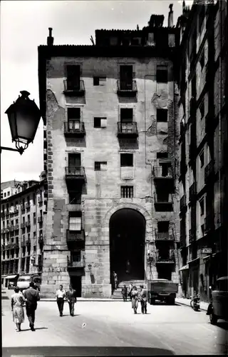 Ak Madrid Spanien, Arco de Cuchilleros